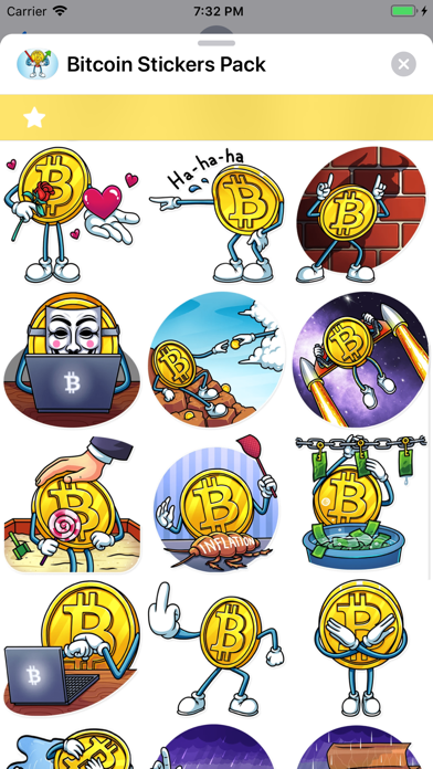 Bitcoin Stickers Pack screenshot 3