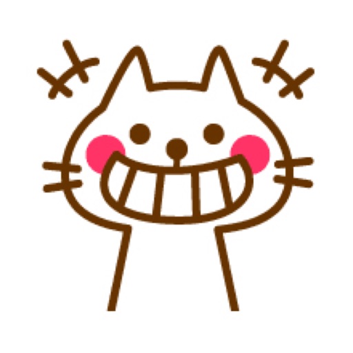 Nhãn Dán Mèo Má Hồng