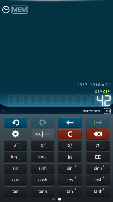 Calculator HD+ Free Screenshot 1