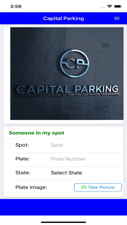 Capital Parking App