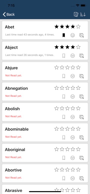 Wordy - GRE Wordlist(圖3)-速報App