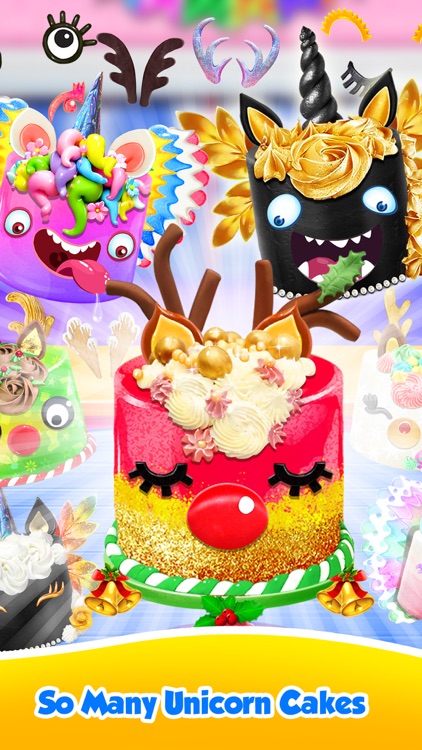 Unicorn Food - Rainbow Cake screenshot-4