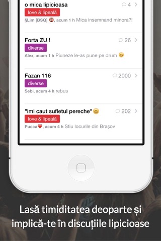 Lipiciosii - dating in Romania screenshot 2