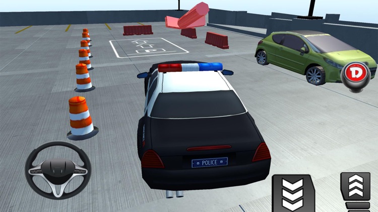 Parking Police Car Challenge