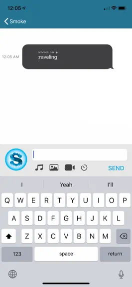 Game screenshot Smoke Private Messaging apk