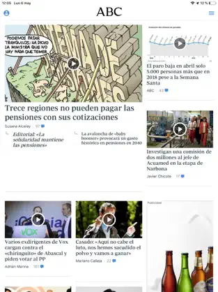 Captura de Pantalla 1 Diario ABC: Noticias España iphone