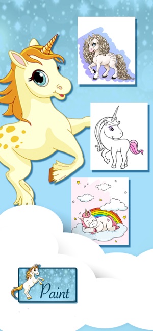 My Unicorns Coloring Book(圖1)-速報App