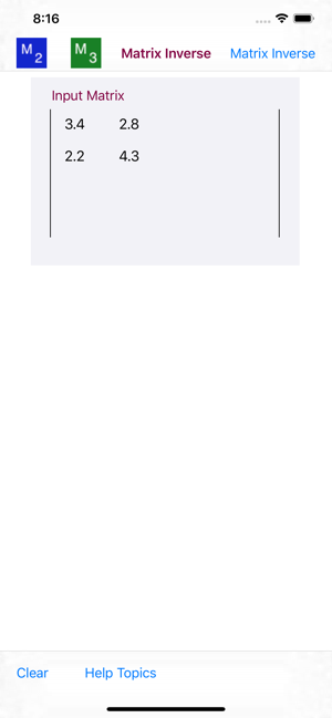 Matrix Inverse Calculator(圖6)-速報App