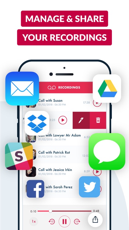 Phone Call Recorder - ACR screenshot-4