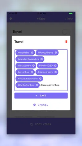 Game screenshot Tags - Organize your Hashtags hack