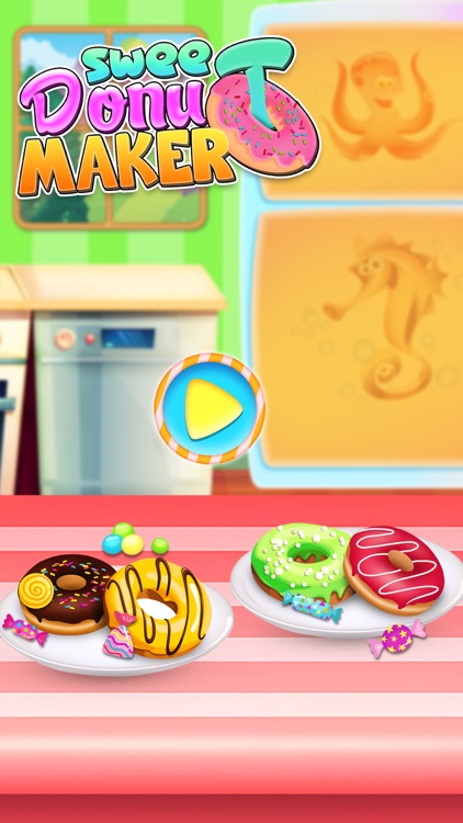 Donut Maker Dessert Kitchen screenshot-0