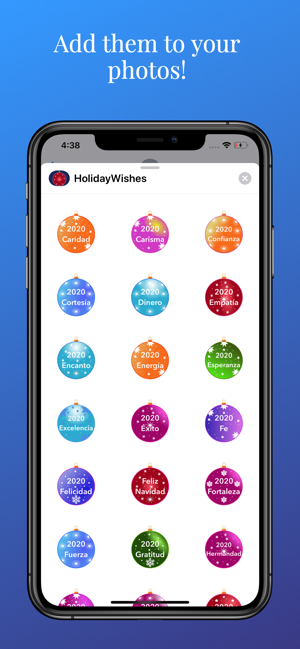 Holiday Wishes Stickers(圖5)-速報App