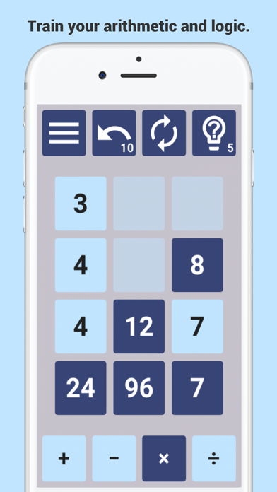 Math Solving Game NumberDrop screenshot 2