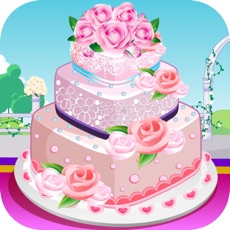 Activities of Rose Wedding Cake Cooking Game