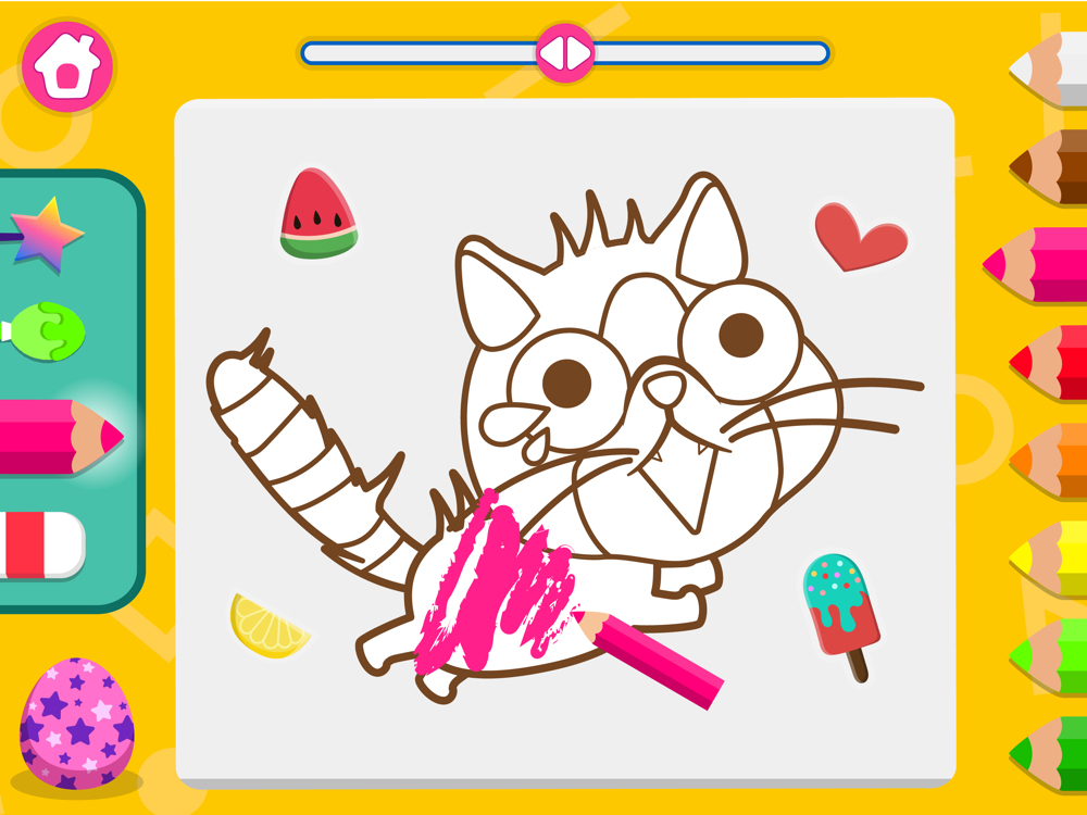 CandyBots Coloring Book Kids App for iPhone - Free Download CandyBots