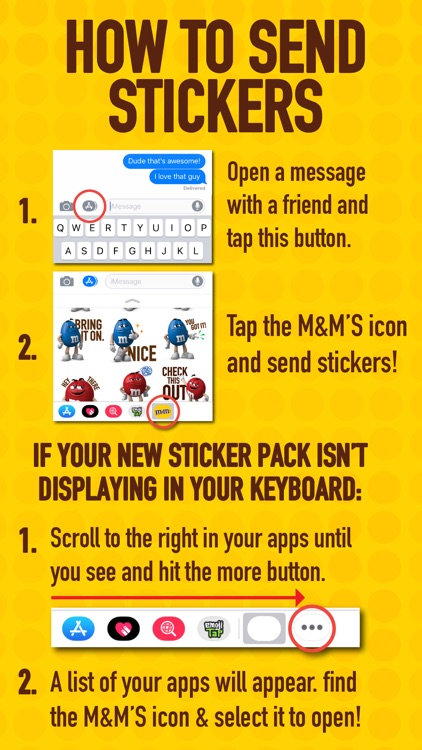 M&M'S Stickers screenshot-4