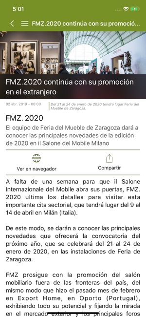 FERIA DEL MUEBLE 2020(圖5)-速報App