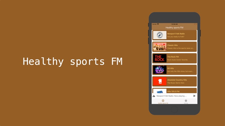 Healthy sports FM