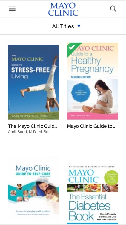 Mayo Clinic Books