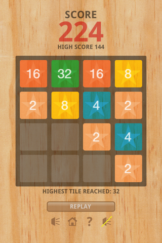 2048 Number Saga Game - náhled