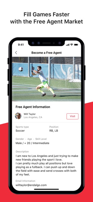 ENDALGO: Pickup Soccer Games(圖6)-速報App