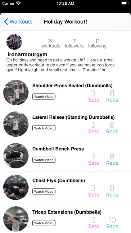 Iron Armour Gym screenshot-3