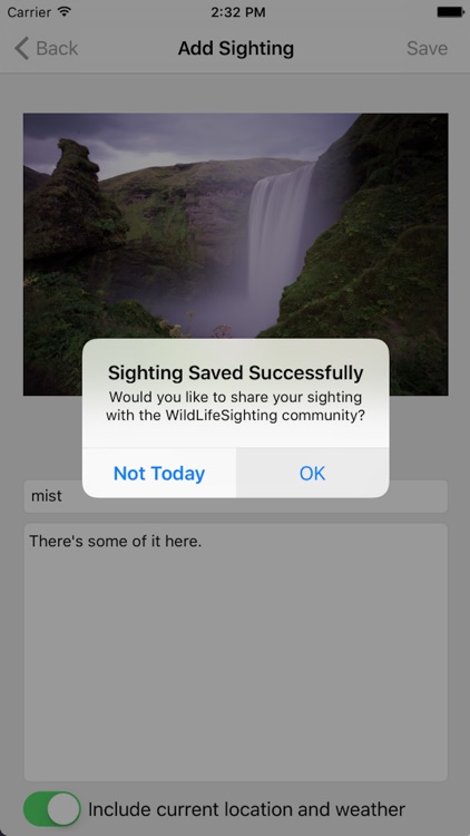 WildlifeSighting screenshot-3