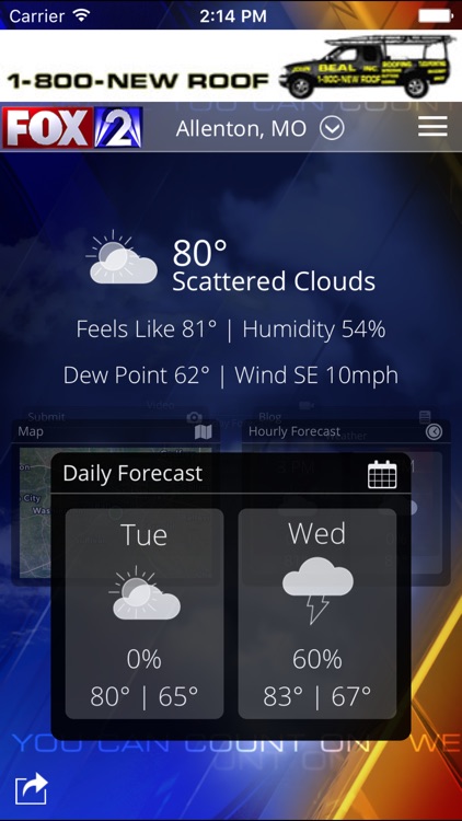 Fox 2 St Louis Weather