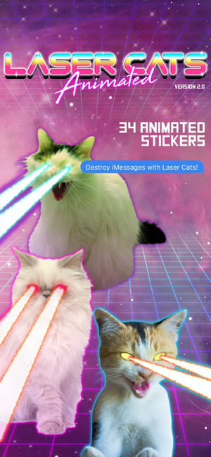 Laser Cats Animated