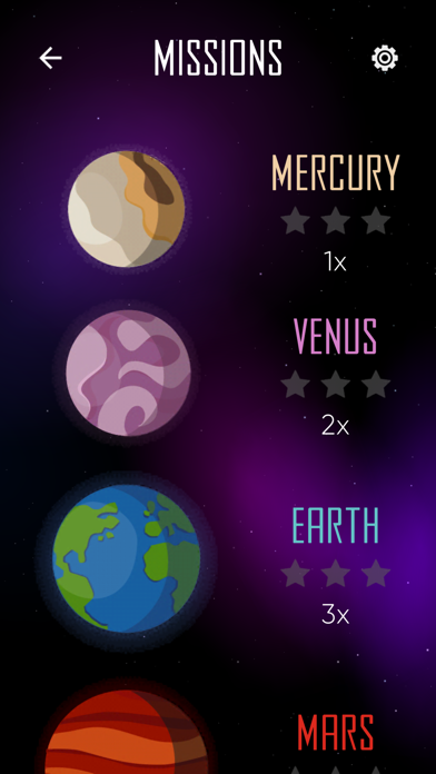 Space Math Multiplication game screenshot 3