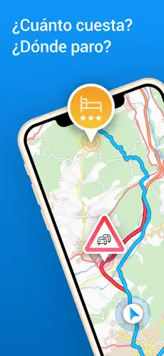 Capture 1 ViaMichelin: GPS, Radar, Ruta iphone