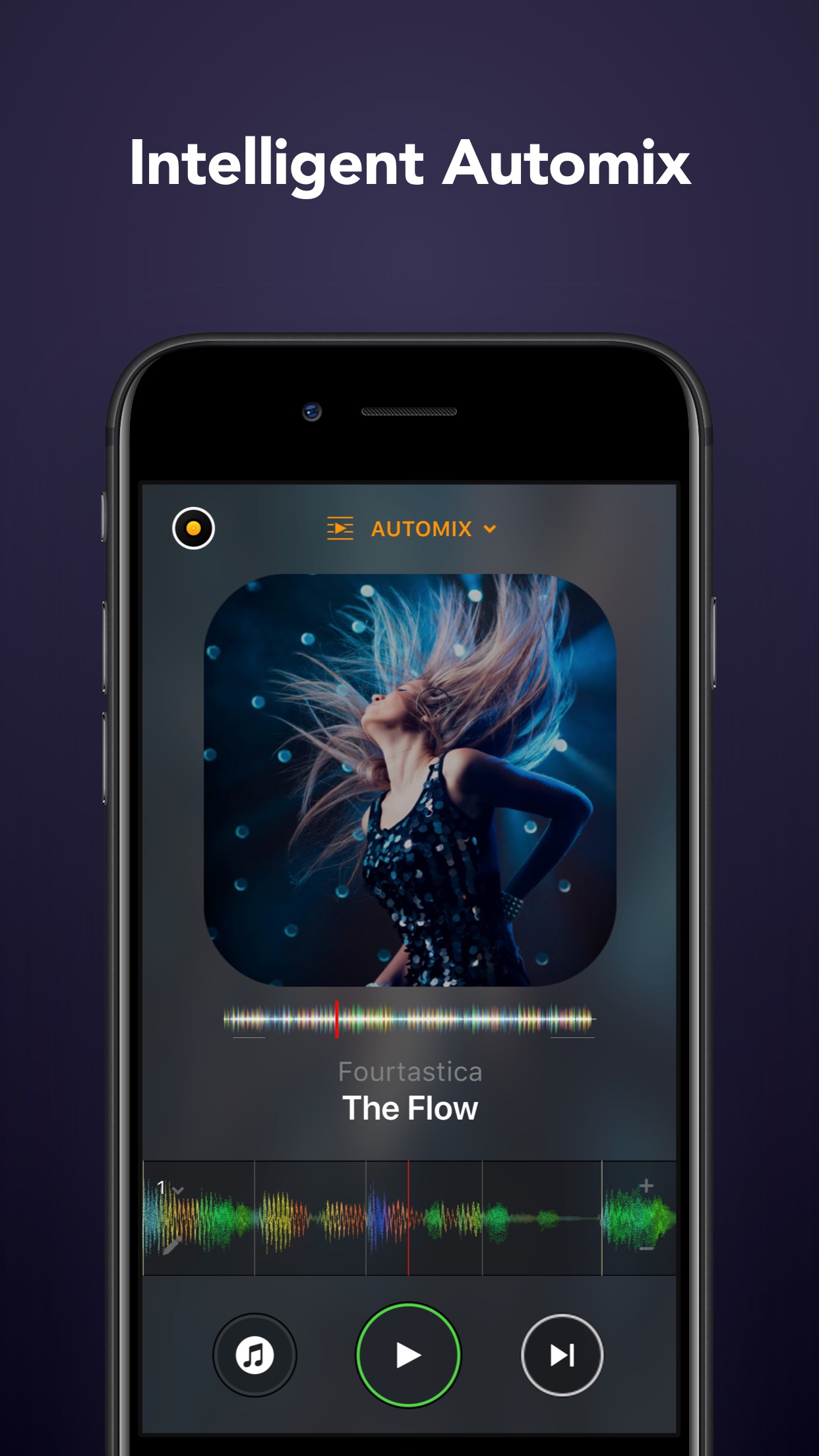 Screenshot do app djay - DJ App & Mixer
