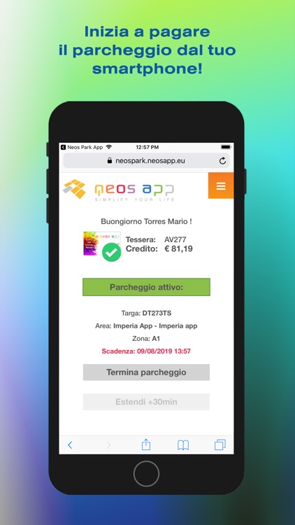 Neos Park App screenshot-3