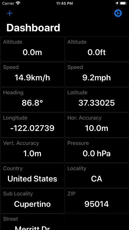 Pacific GPS Location Dashboard