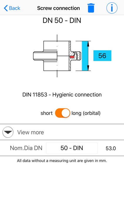 Hygienic Tube App DIN screenshot-6