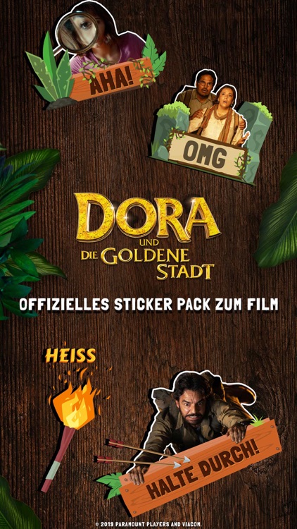 Offizielles Dora Sticker Pack