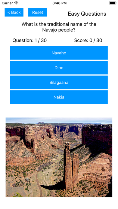 Navajo Quiz Game Application screenshot 3