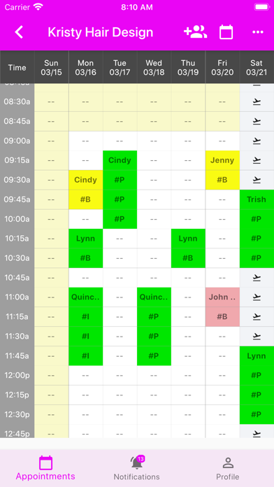 Scheduling/Clients Management screenshot 3