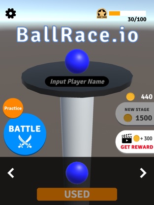 BallRace.io, game for IOS