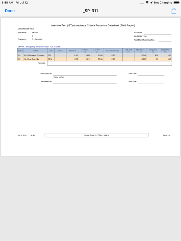 FDI Work Center screenshot 4