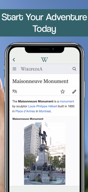 ‎WikiCompass Screenshot