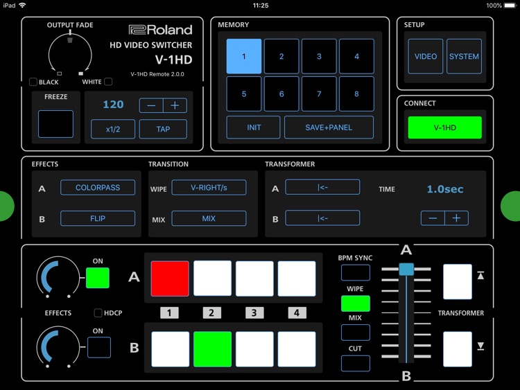 V-1HD Remote