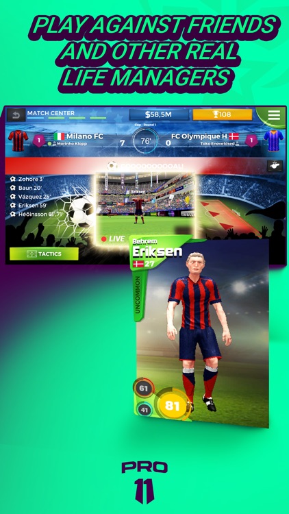 Pro 11 - Soccer Manager Game