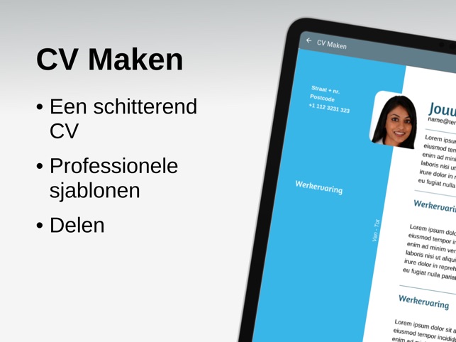 Cv Maken In De App Store