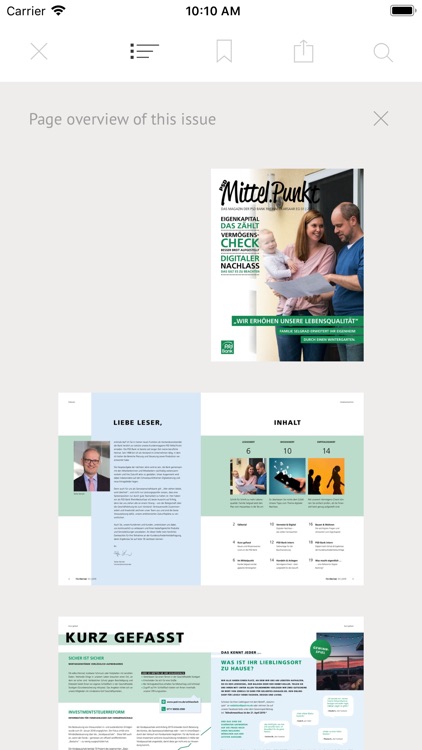 PSD Mittel.Punkt Magazin screenshot-3