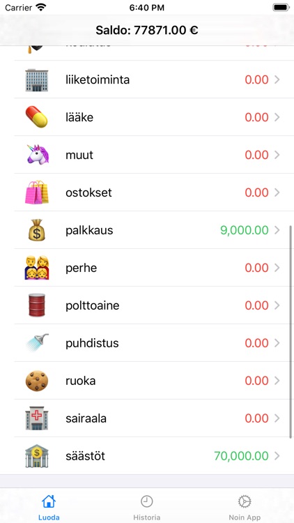 Kustannuseuranta screenshot-4