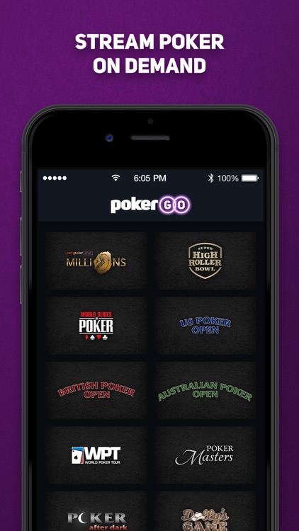 PokerGO: Stream Poker TV screenshot-4