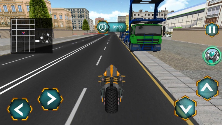 Robot Truck - Bike Transform screenshot-3
