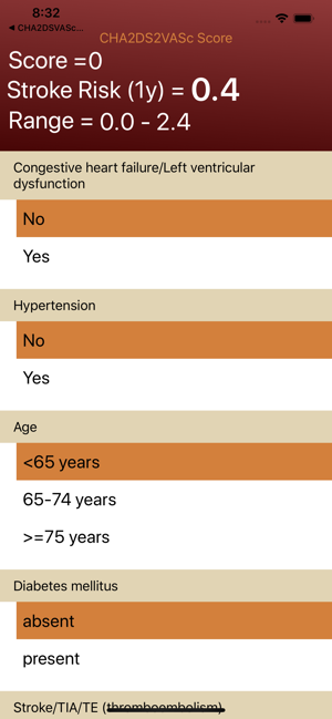 CHA2DS2VASc App(圖1)-速報App