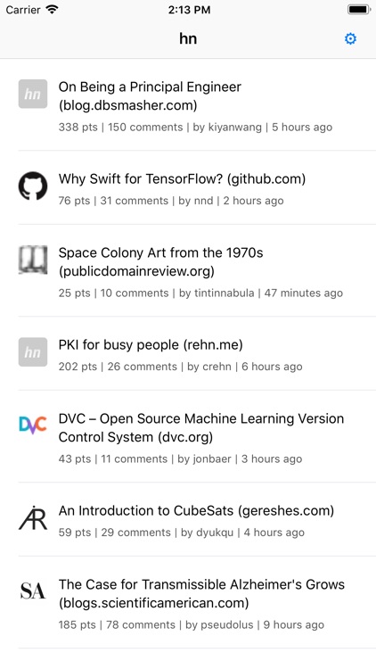 hn - Hacker News Client screenshot-3